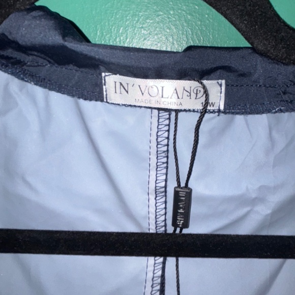 N’Voland 18w navy raincoat new without tags - Picture 5 of 8